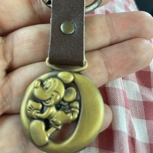 Disney Mickey Mouse Initial Keychains
